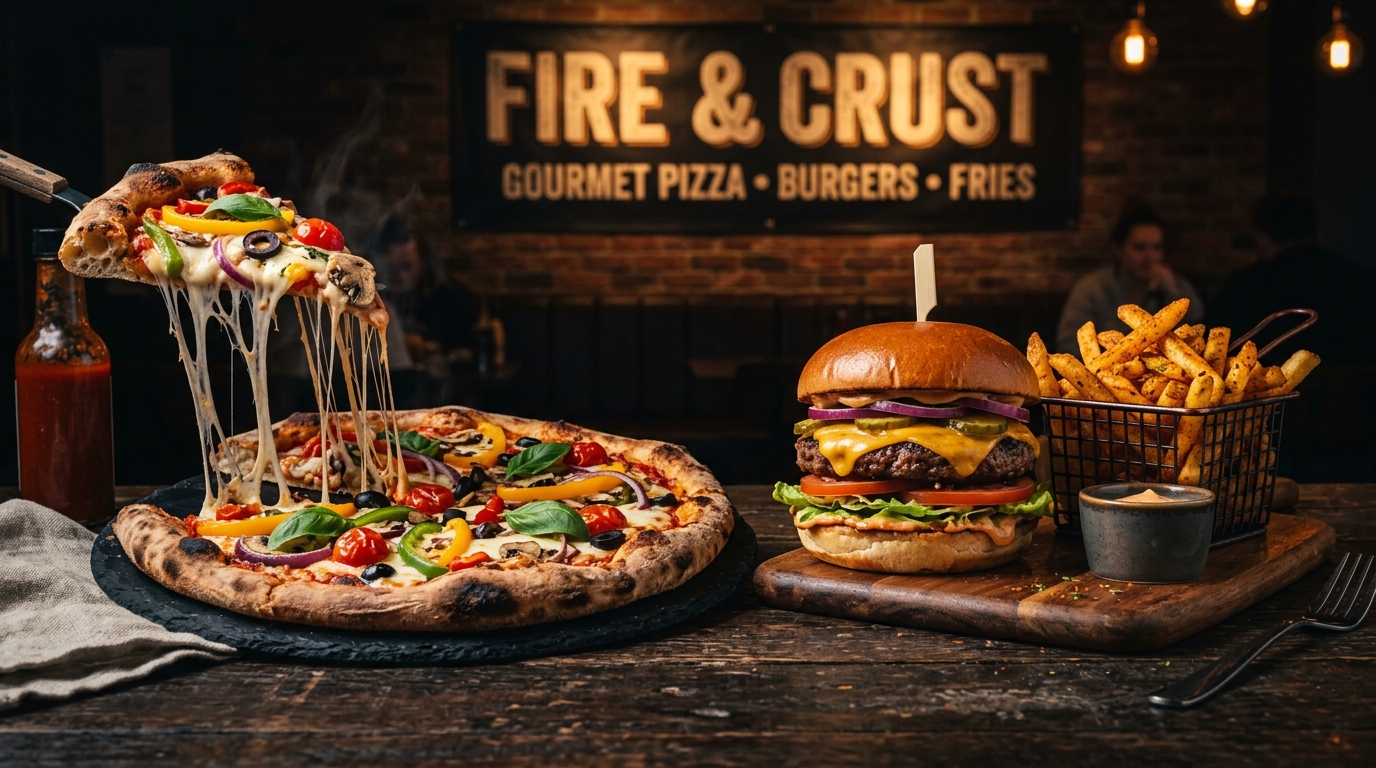 Delicious Pizza and Burger at Riya Pizza Jawa